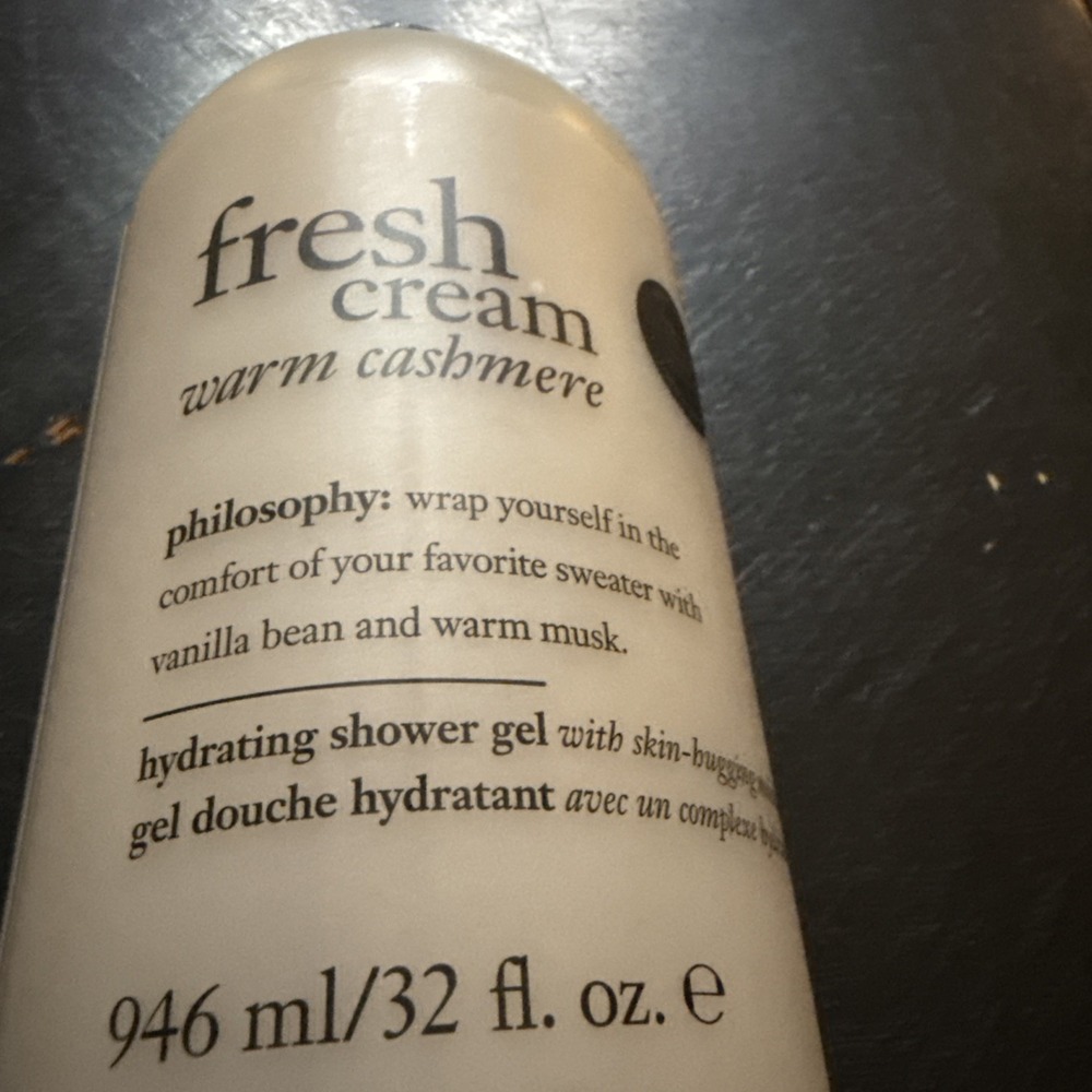 Philosophy Fresh Cream Warm Cashmere Hydrating Shower Gel 32 Oz new - Picture 3 of 3